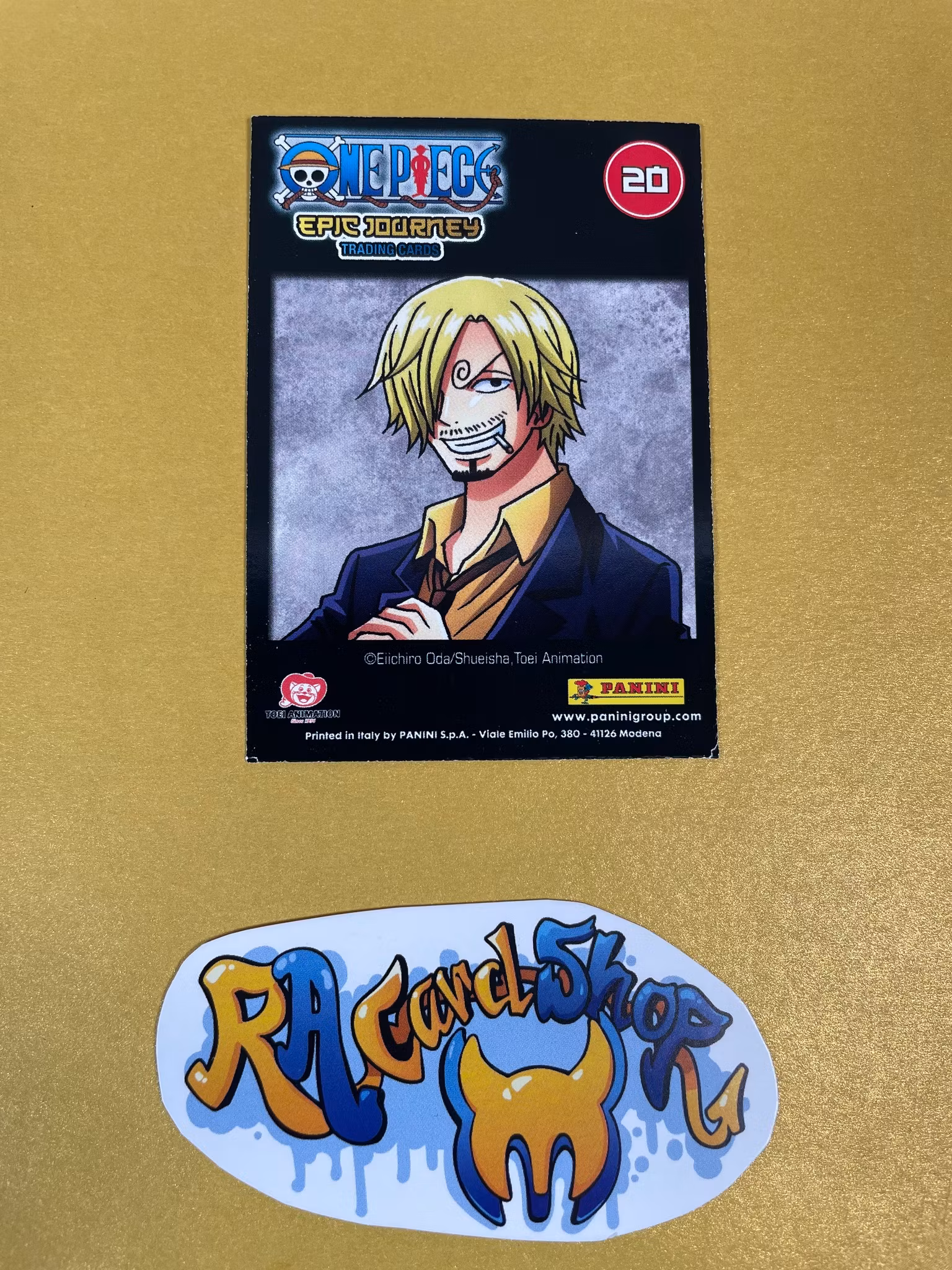 Sanji Epic Journey 20 Trading Cards Panini One Piece