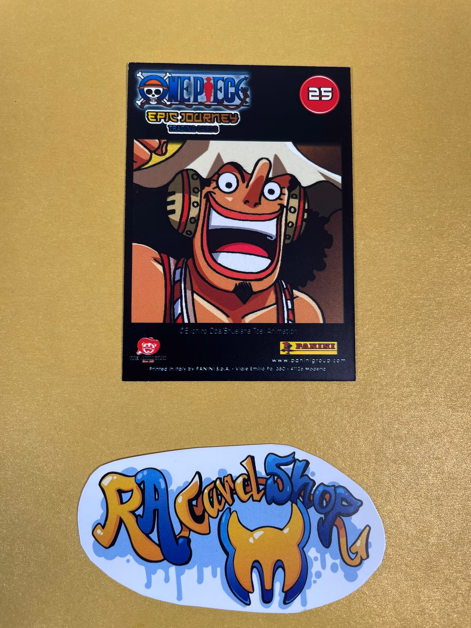 Usopp Epic Journey 25 Trading Cards Panini One Piece