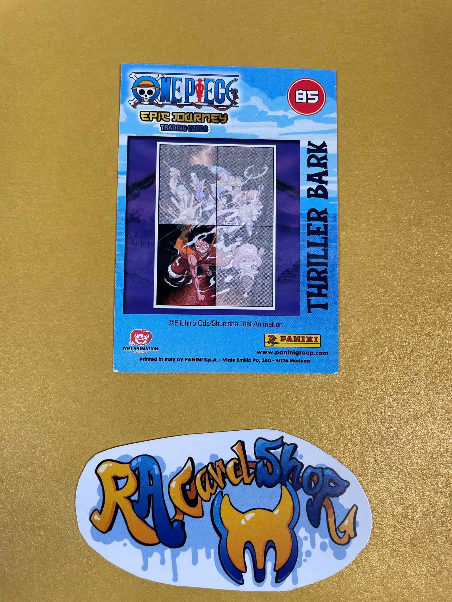 Triller Bark Epic Journey 85 Trading Cards Panini One Piece