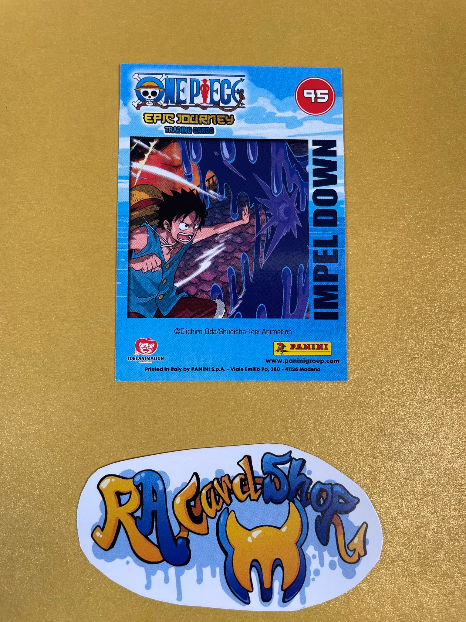 Impel Down Epic Journey 95 Trading Cards Panini One Piece