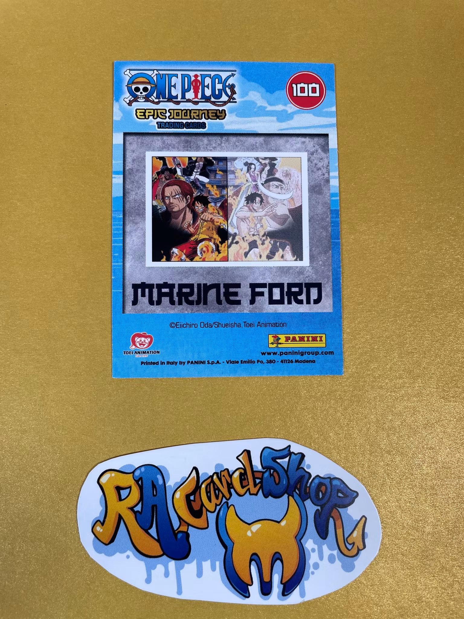 Marine Ford Epic Journey 100 Trading Cards Panini One Piece