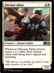 Falconer Adept Uncommon 018/274 Magic 2021 (M21) Magic the Gathering