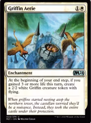 Griffin Aerie Uncommon 022/274 Magic 2021 (M21) Magic the Gathering