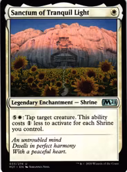 Sanctum of Tranquil Light Uncommon 033/274 Magic 2021 (M21) Magic the Gathering