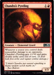 Chandras Pyreling Uncommon 138/274 Magic 2021 (M21) Magic the Gathering
