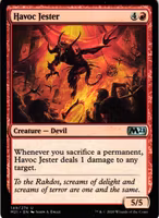 Havoc Jester Uncommon 149/274 Magic 2021 (M21) Magic the Gathering