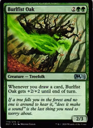 Burlfist Oak Uncommon 174/274 Magic 2021 (M21) Magic the Gathering