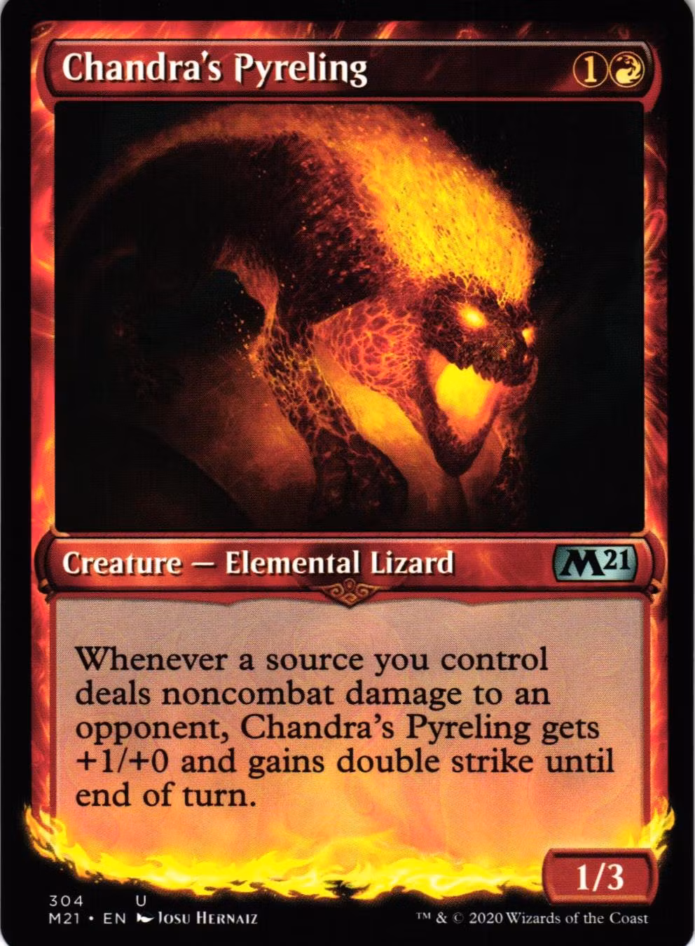 Chandras Pyreling Uncommon 304 Magic 2021 (M21) Magic the Gathering