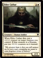 Elder Cathar Common 12/264 Innistrad Magic the Gathering