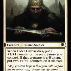 Elder Cathar Common 12/264 Innistrad Magic the Gathering