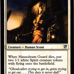 Mausoleum Guard Uncommon 20/264 Innistrad Magic the Gathering