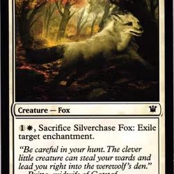 Silverchase Fox Common 31/264 Innistrad Magic the Gathering