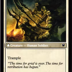 Thraben Sentry / Thraben Militia Common 38a/38b/264 Innistrad Magic the Gathering