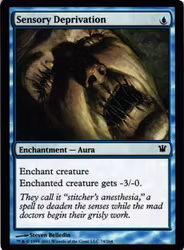 Sensory Deprivation Common 74/264 Innistrad Magic the Gathering