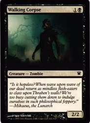 Walking Corpse Common 126/264 Innistrad Magic the Gathering