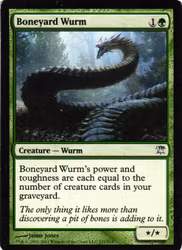Boneyard Wurm Uncommon 171/264 Innistrad Magic the Gathering