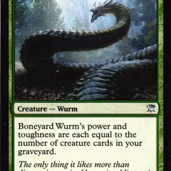 Boneyard Wurm Uncommon 171/264 Innistrad Magic the Gathering
