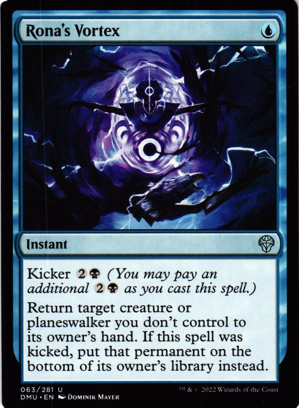 Ronas Vortex Uncommon 063/281 Dominaria United (DMU) Magic the Gathering