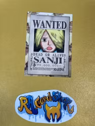 Wanted Sanji Epic Journey 124 Trading Cards Panini One Piece