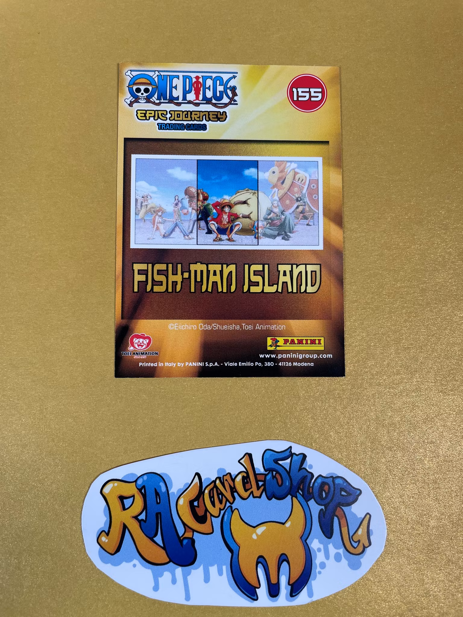 Fish Man Island Epic Journey 155 Trading Cards Panini One Piece