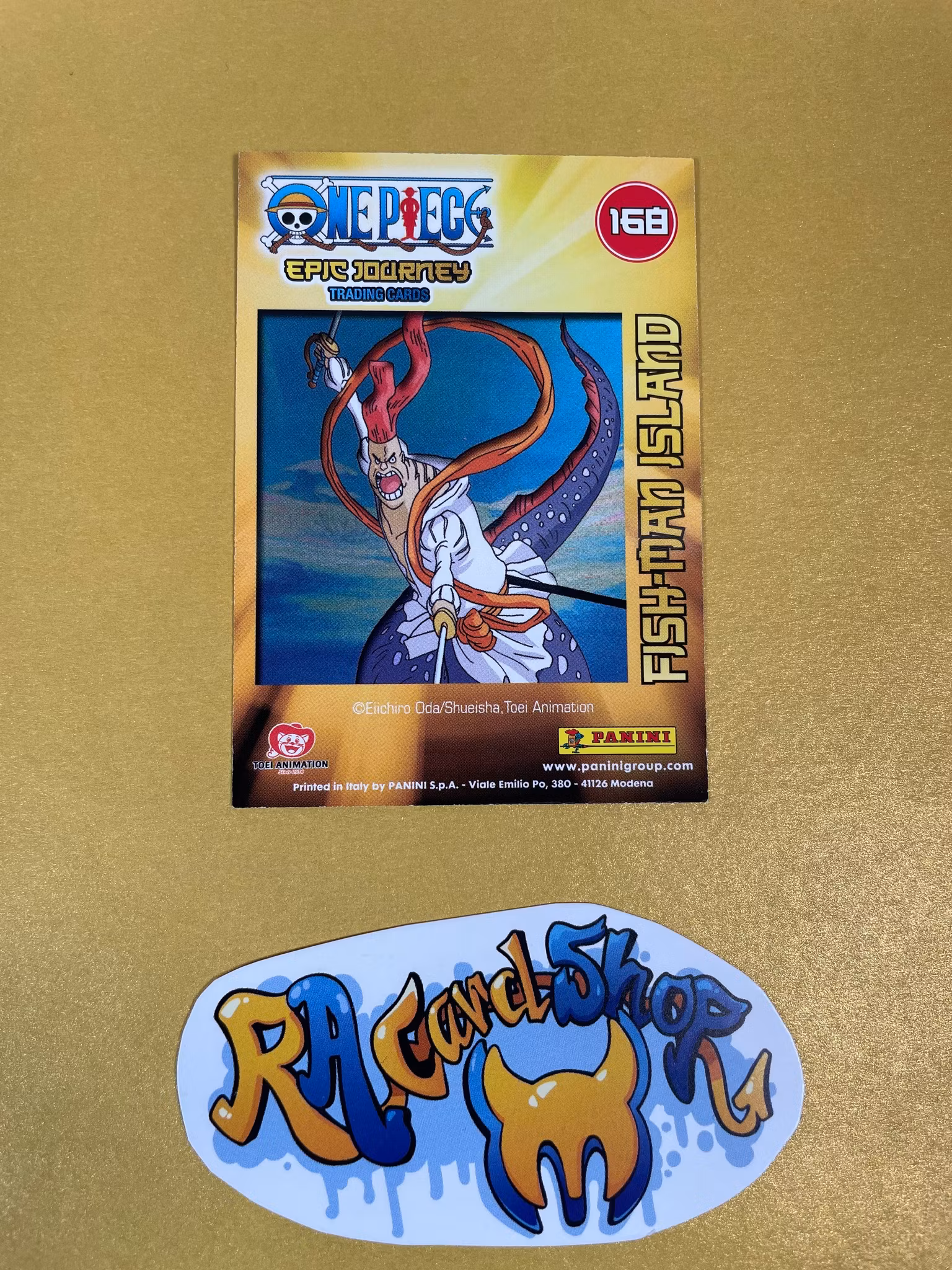 Fish Man Island Epic Journey 168 Trading Cards Panini One Piece