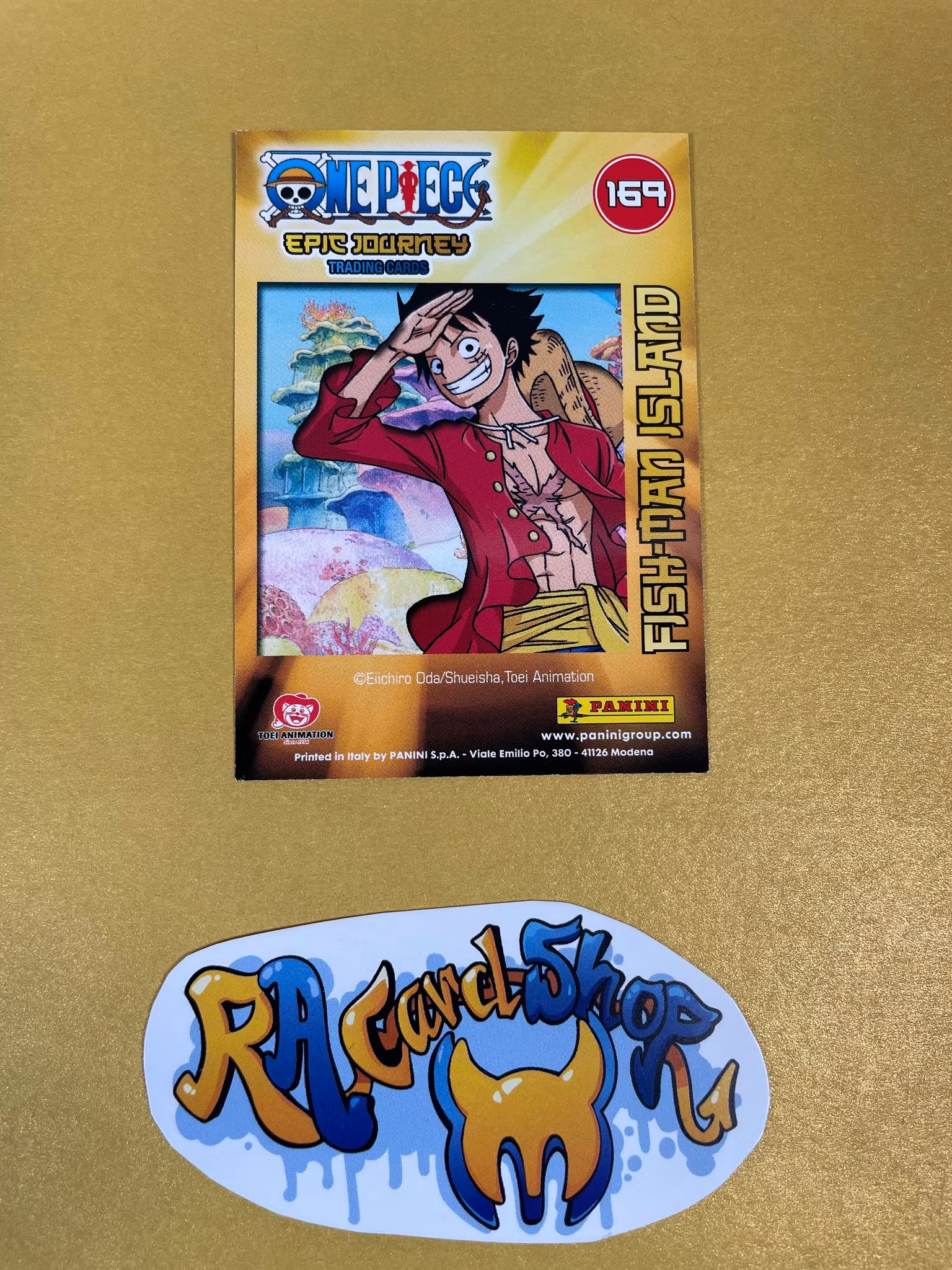 Fish Man Island Epic Journey 169 Trading Cards Panini One Piece