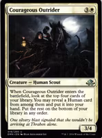 Courageous Outrider Uncommon 018/205 Eldritch Moon (EMN) Magic the Gathering