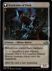 Extricator of Sin / Extricator of Flesh Uncommon 023/205 Eldritch Moon (EMN) Magic the Gathering