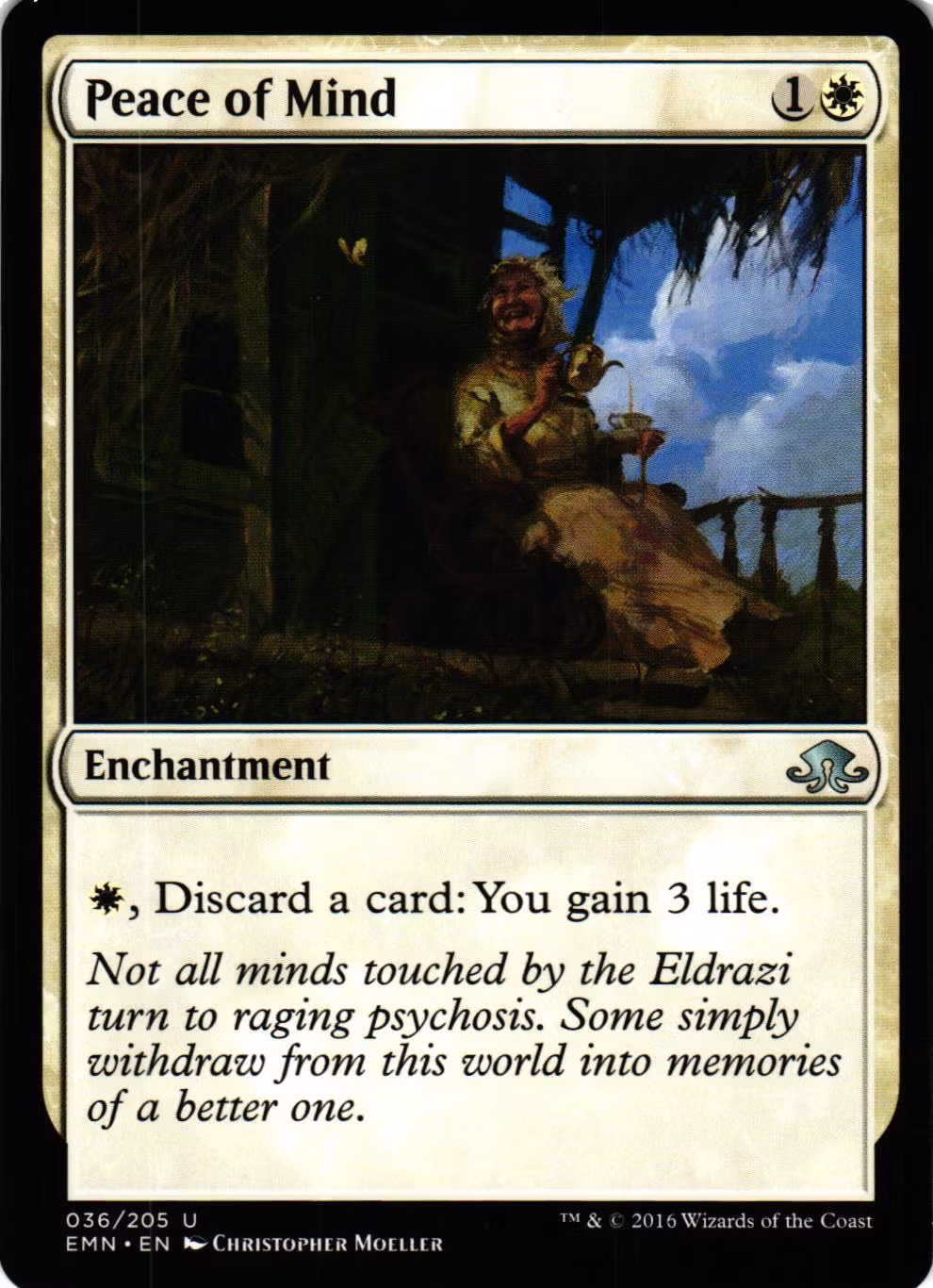 Peace of Mind Uncommon 036/205 Eldritch Moon (EMN) Magic the Gathering