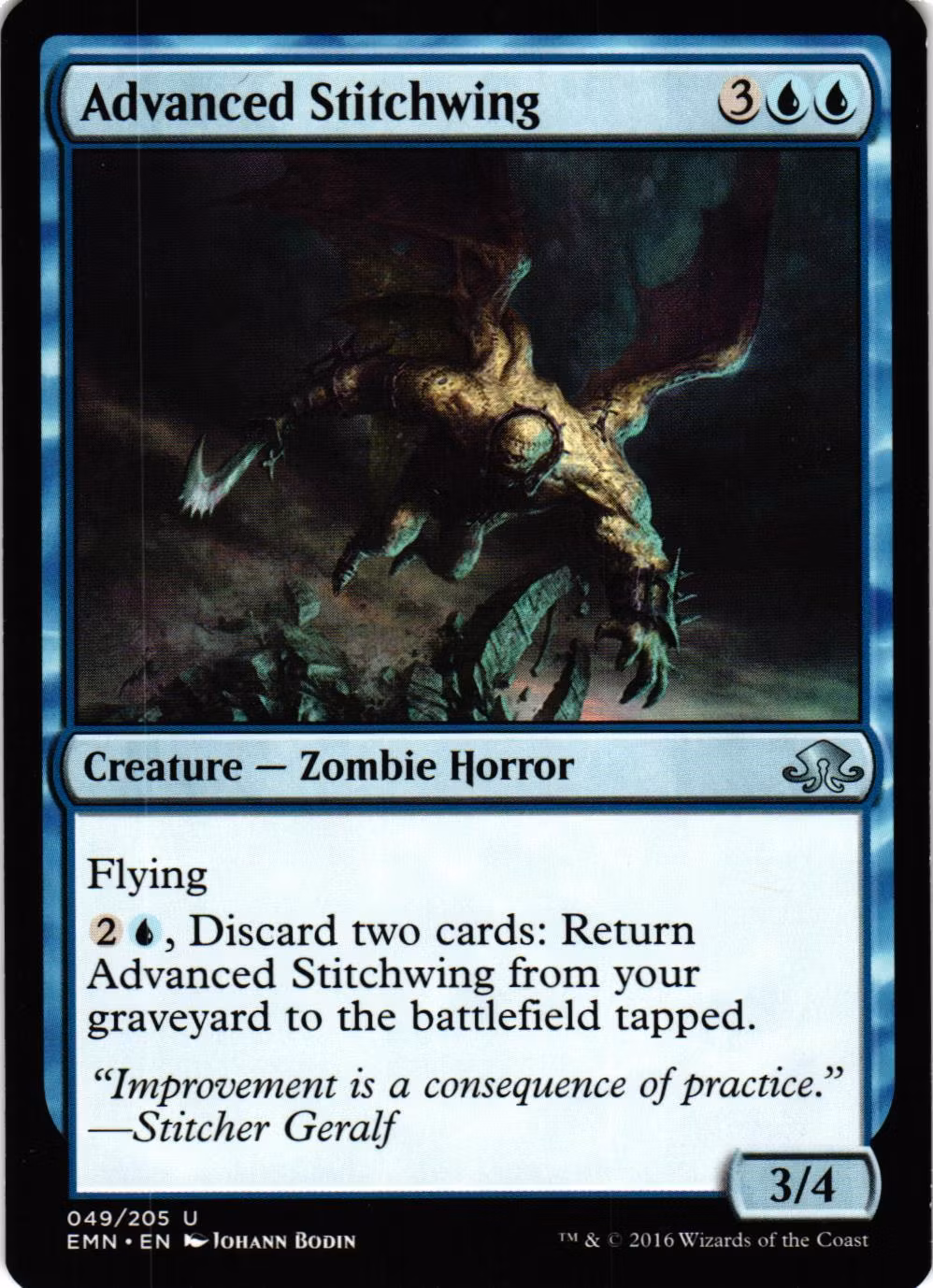 Advanced Stitchwing Uncommon 049/205 Eldritch Moon (EMN) Magic the Gathering