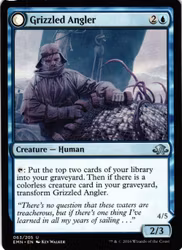 Grizzled Angler / Grisly Anglerfish Uncommon 063/205 Eldritch Moon (EMN) Magic the Gathering