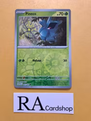 Pineco Reverse Holo Common 001/091 Paldean Fates Pokemon