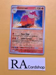 Camerupt Reverse Holo Uncommon 012/091 Paldean Fates Pokemon