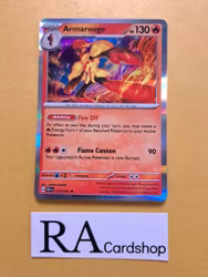 Armarouge Holo Rare 015/091 Paldean Fates Pokemon