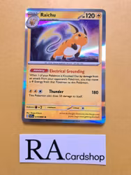 Raichu Holo Rare 019/091 Paldean Fates Pokemon
