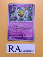 Natu Reverse Holo Common 025/091 Paldean Fates Pokemon