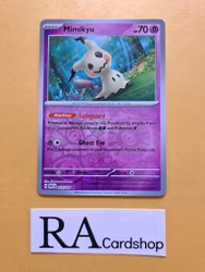 Mimikyu Reverse Holo Rare 037/091 Paldean Fates Pokemon