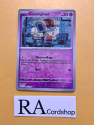 Gimmighoul Reverse Holo Common 044/091 Paldean Fates Pokemon
