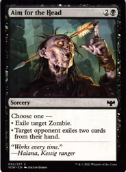 Aim for the Head Common 092/277 Innistrad: Crimson Vow (VOW) Magic the Gathering