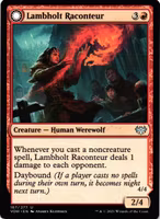 Lambholt Raconteur / Lambholt Ravager Uncommon 167/277 Innistrad: Crimson Vow (VOW) Magic the Gathering