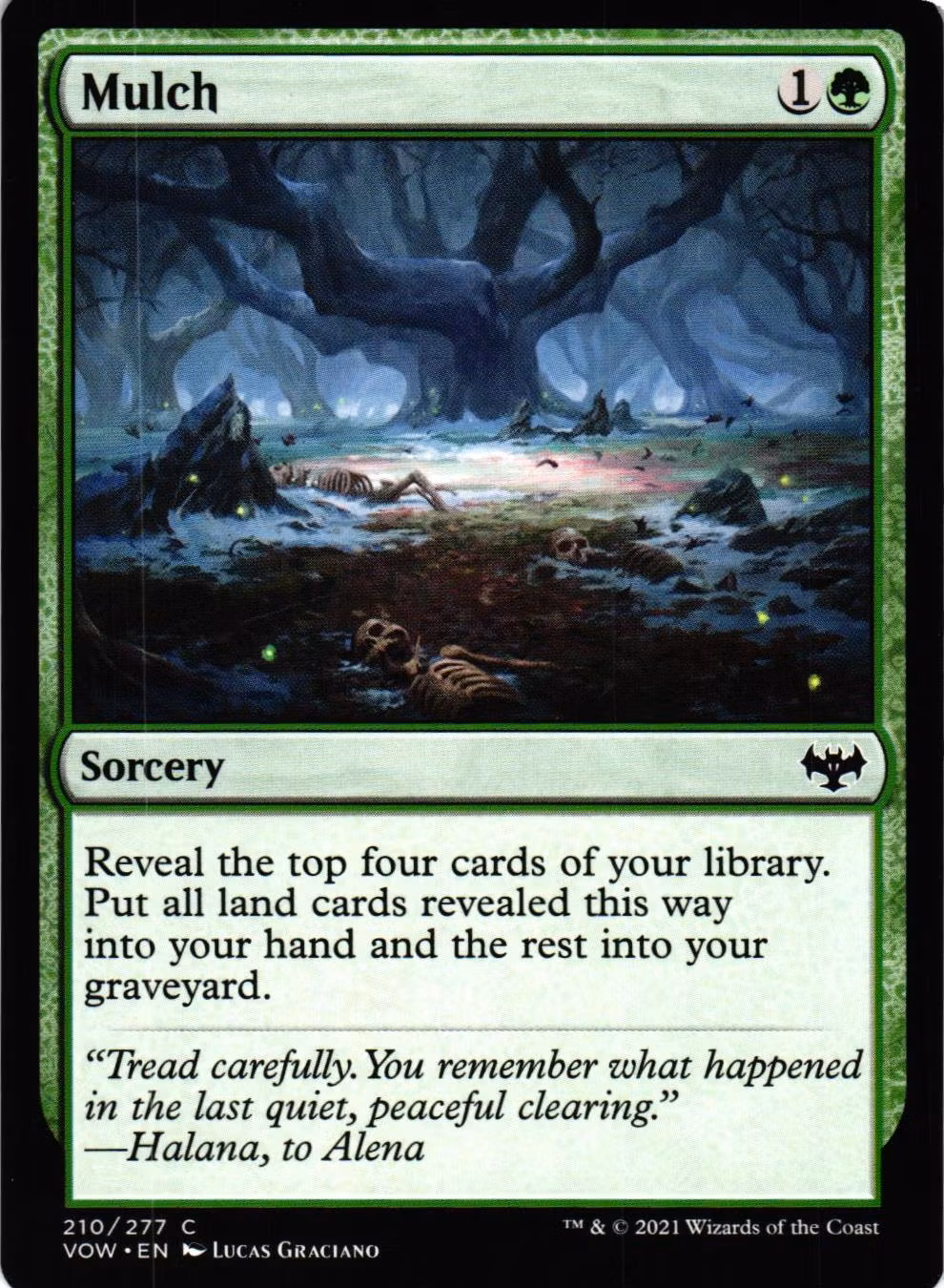 Mulch Common 210/277 Innistrad: Crimson Vow (VOW) Magic the Gathering
