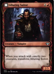 Alluring Suitor / Deadly Dancer Uncommon 300 Innistrad: Crimson Vow (VOW) Magic the Gathering