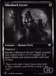 Ollenbock Escort Uncommon 294 Innistrad: Double Feature (DBL) Magic the Gathering