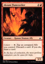 Akoum Flameseeker Common 101/184 Oath of the Gatewatch (OGW) Magic the Gathering