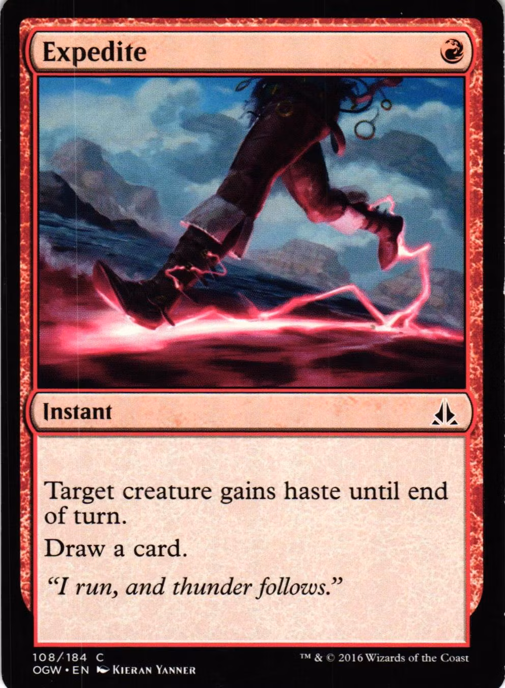 Expedite Common 108/184 Oath of the Gatewatch (OGW) Magic the Gathering