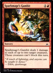 Sparkmages Gambit Common 117/184 Oath of the Gatewatch (OGW) Magic the Gathering