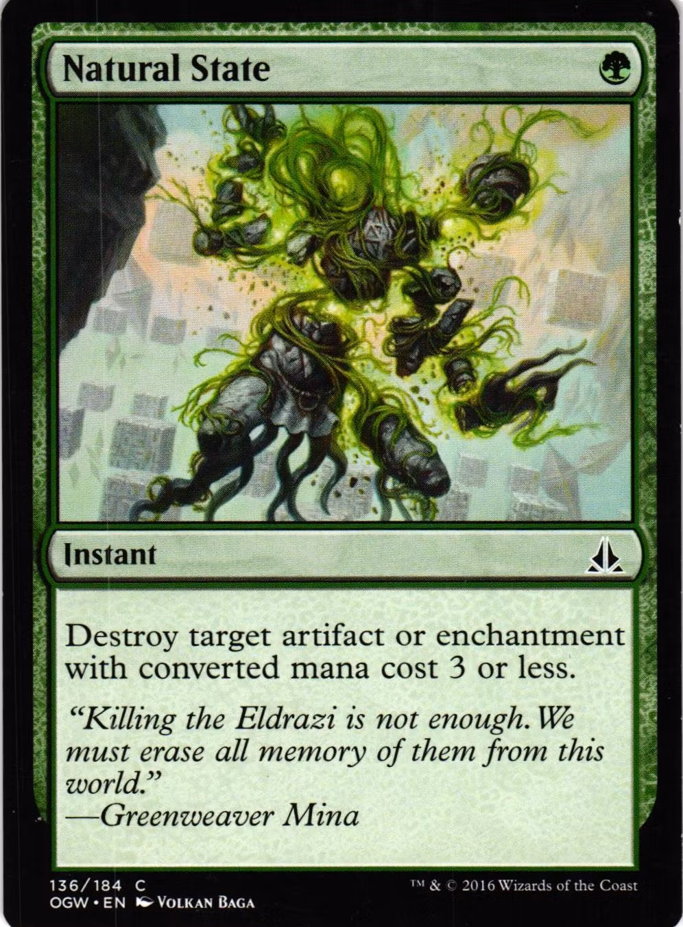 Natural State Common 136/184 Oath of the Gatewatch (OGW) Magic the Gathering