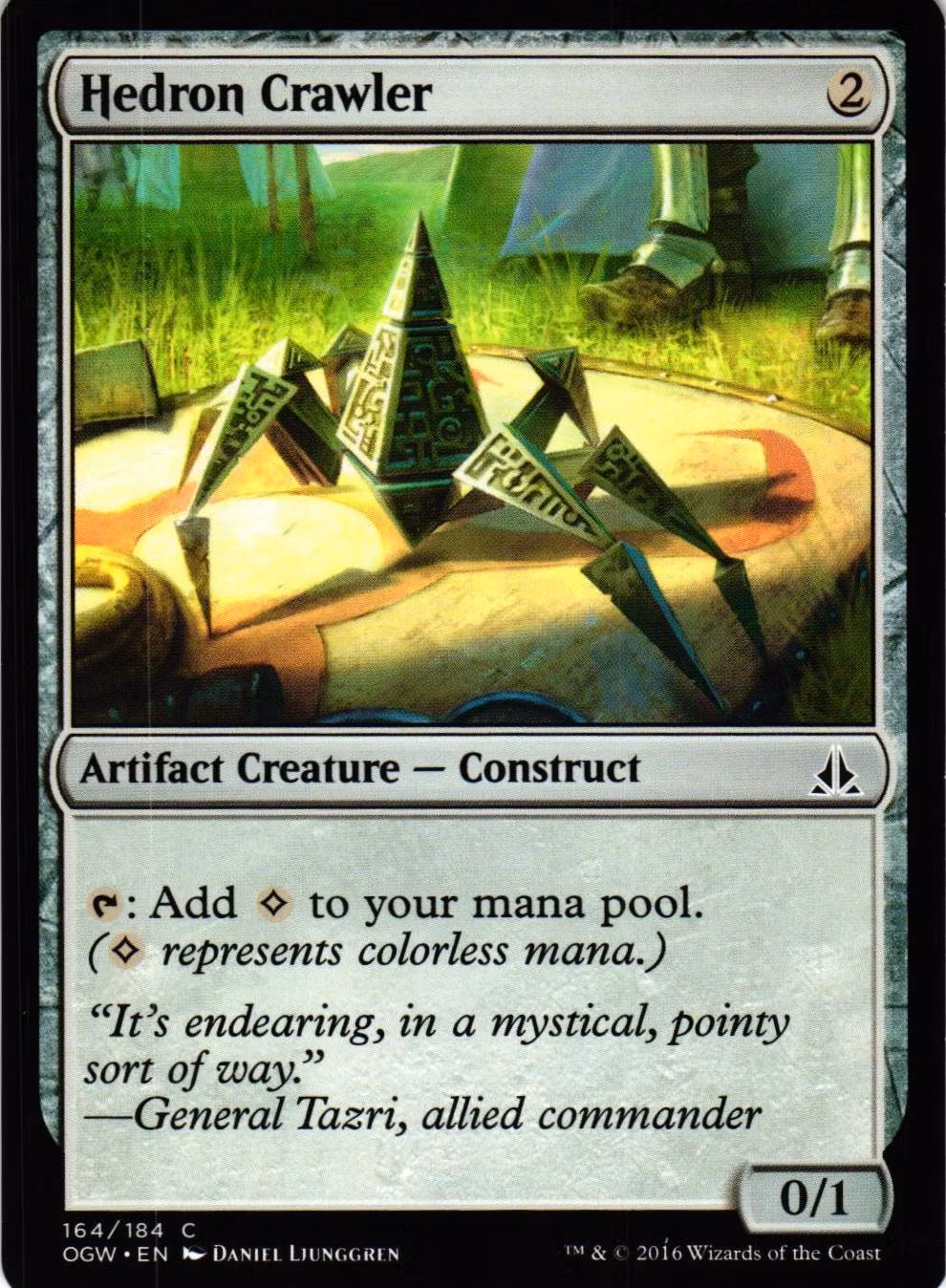Hedron Crawler Common 164/184 Oath of the Gatewatch (OGW) Magic the Gathering