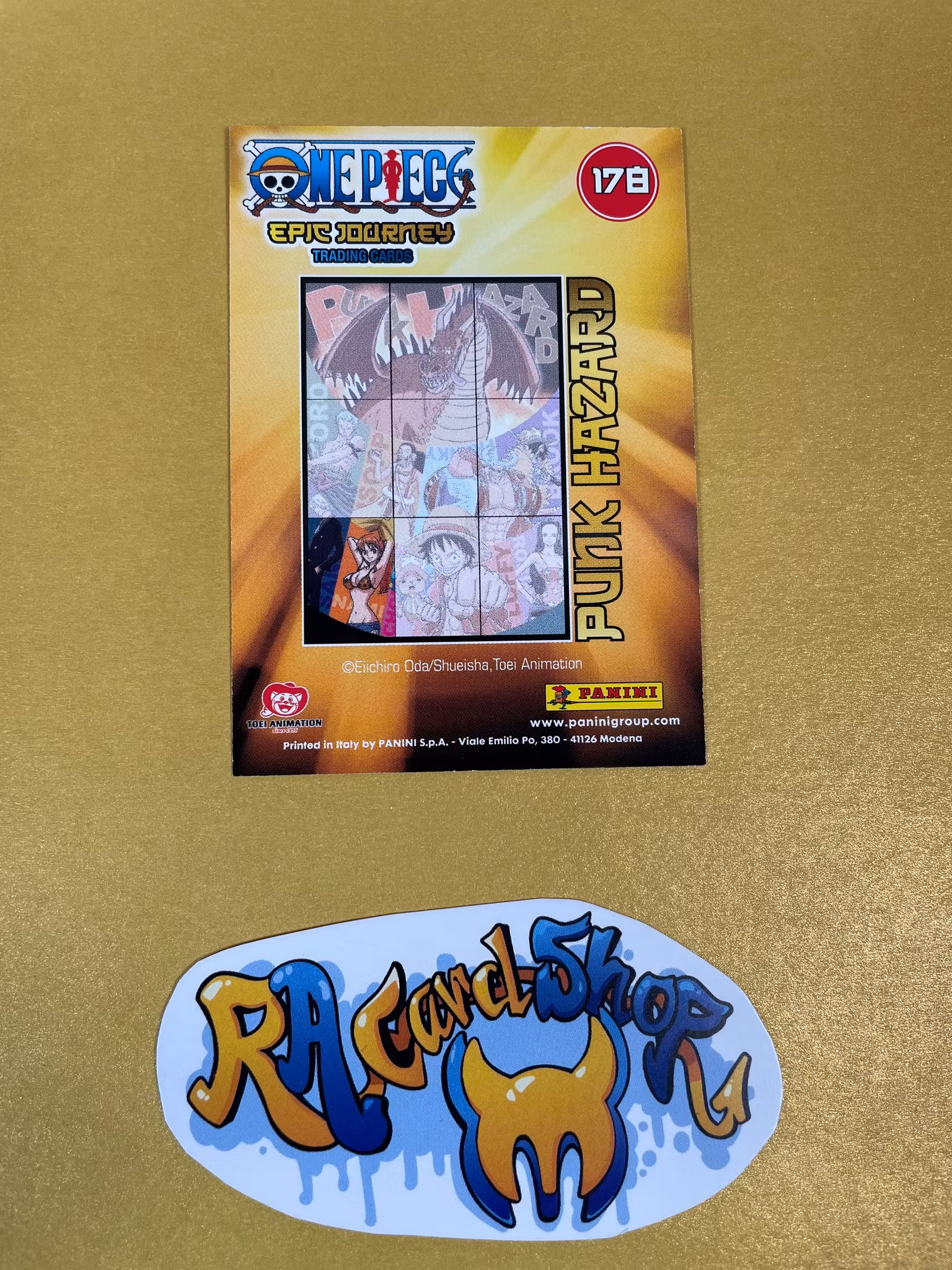 Punk Hazard Epic Journey 178 Trading Cards Panini One Piece