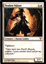 Thraben Valiant Common 39/244 Avacyn Restored (AVR)Magic the Gathering